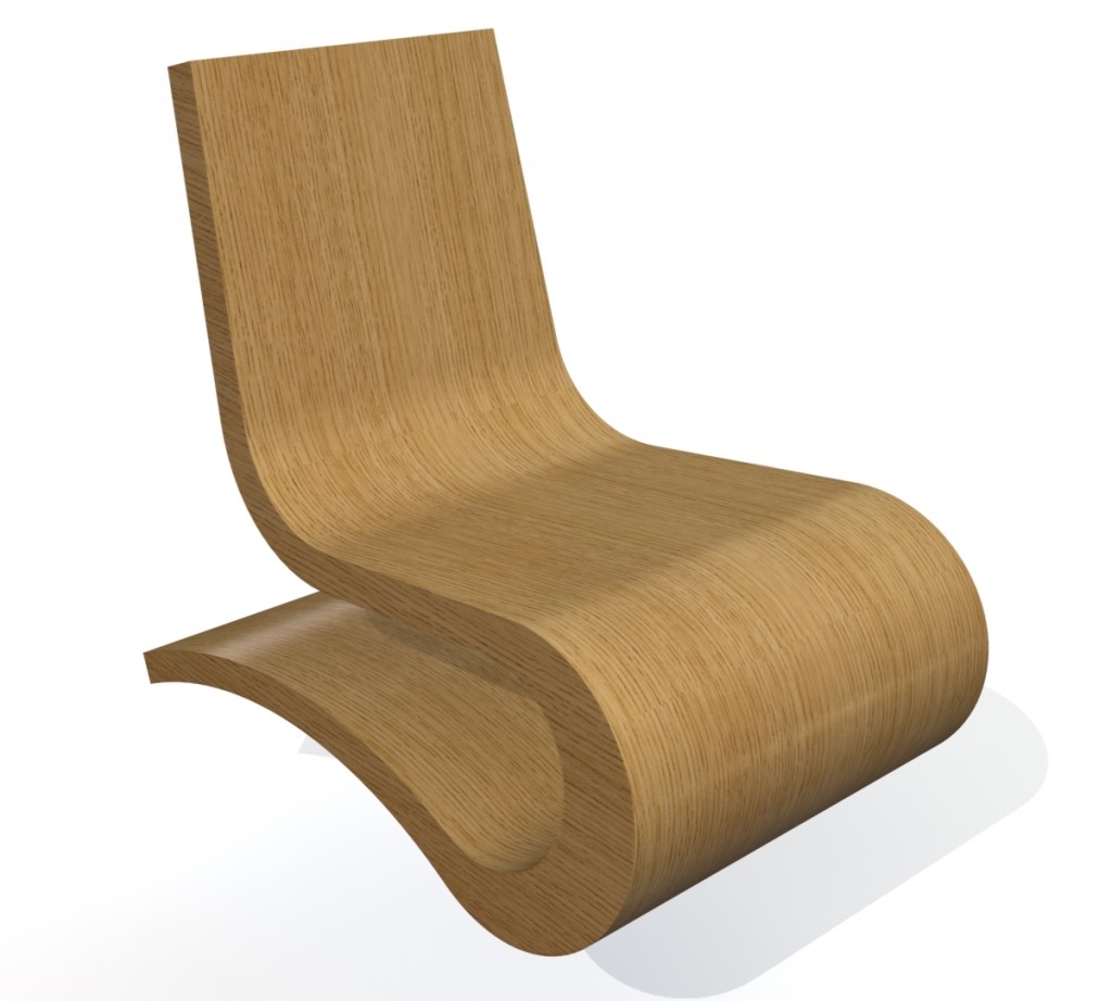 Мебель SolidWorks. Кресло изогнутое ТИП-1 — Петр Марценюк — Уроки